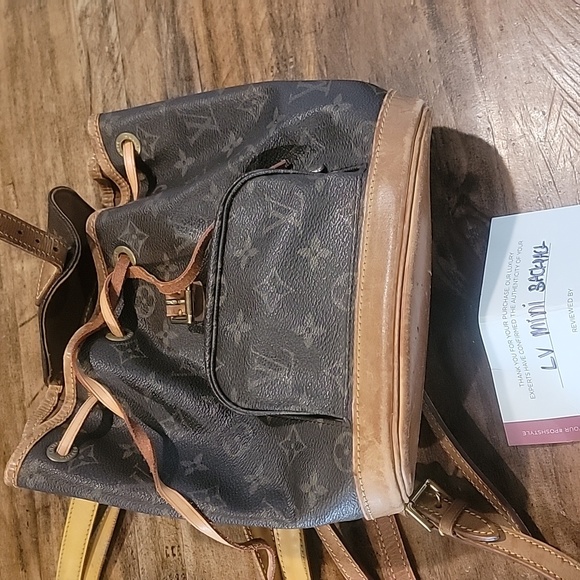lv mini mountsouri backpack monogram canvas - Picture 1 of 14